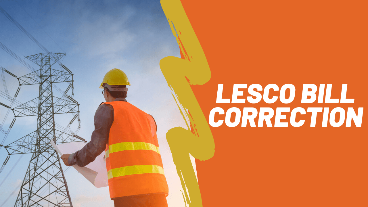 lesco bill correction