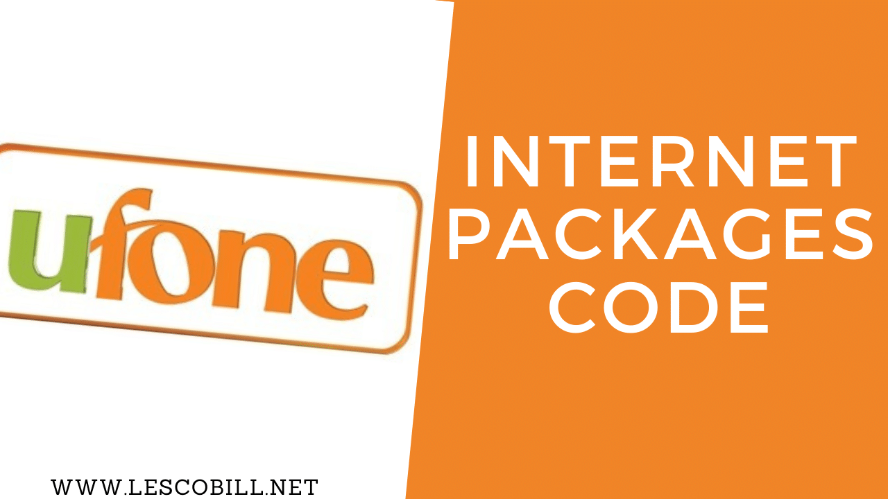 Ufone Internet Packages Code