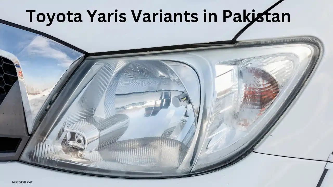 Toyota Yaris Variants in Pakistan