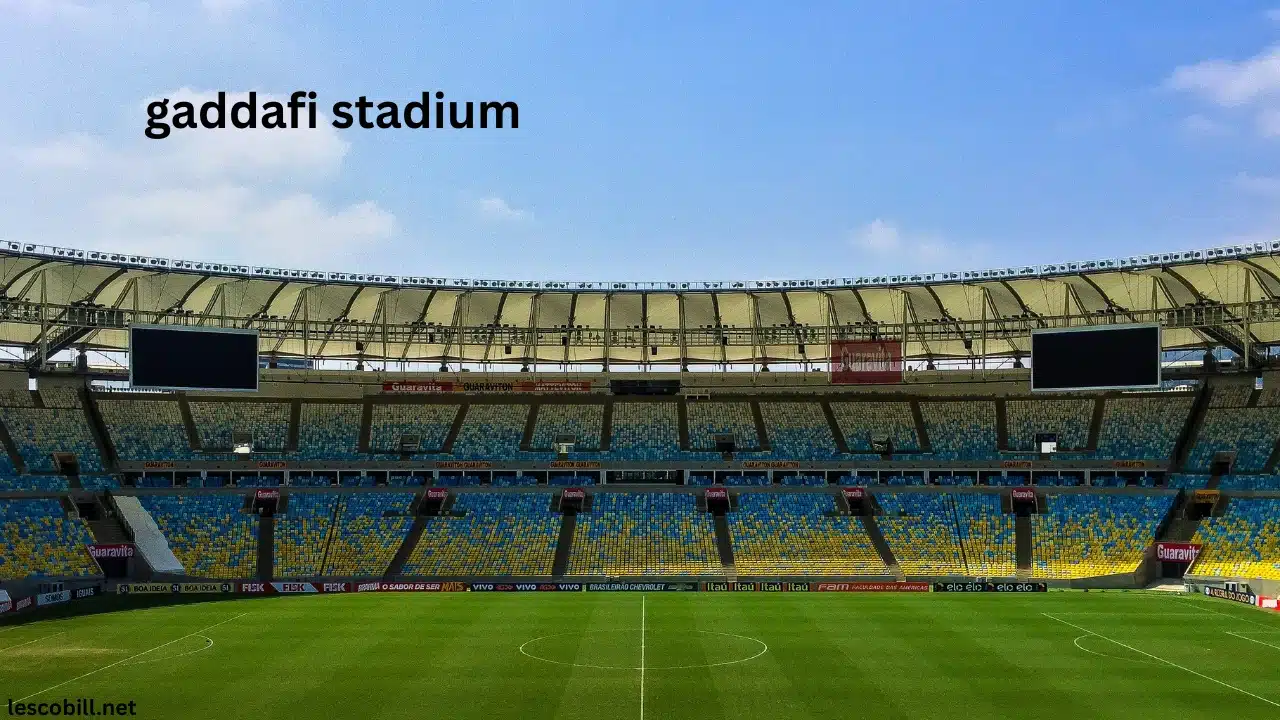 gaddafi stadium