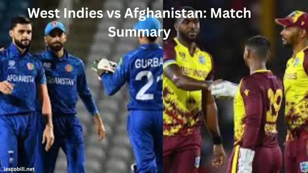 West Indies vs Afghanistan Match Summary