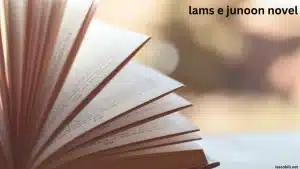 lams e junoon novel